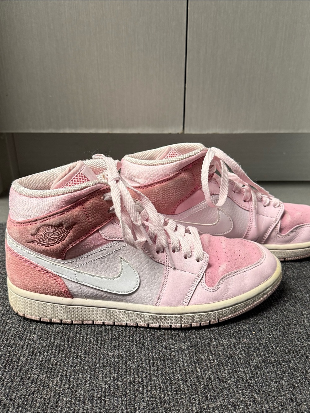 Nike Pink High-Top Sneakers